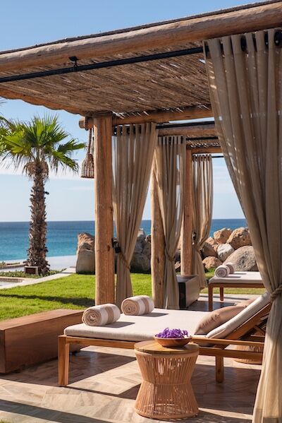 COURTESY OF ZADÚN, A RITZ-CARLTON RESERVE Outdoor cabana
