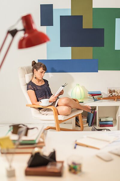 Woman reading