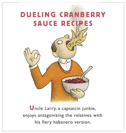 Duelling cranberry sauce recipes