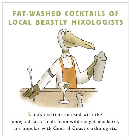 Fat-washed cocktails