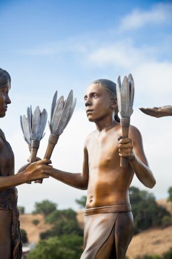 © JENNIFER OLSON Image of Chumash indian