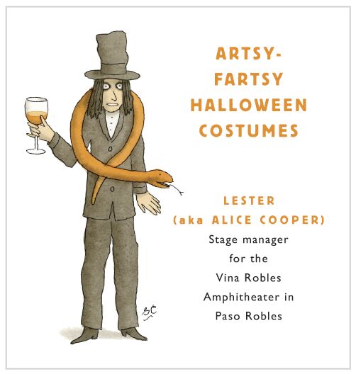 Artsy-fartsy Halloween costumes