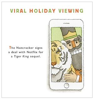 Viral holiday viewing