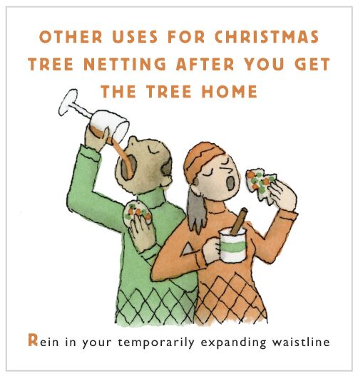 Other Uses for Christmas Tree Netting After You Get the Tree Home